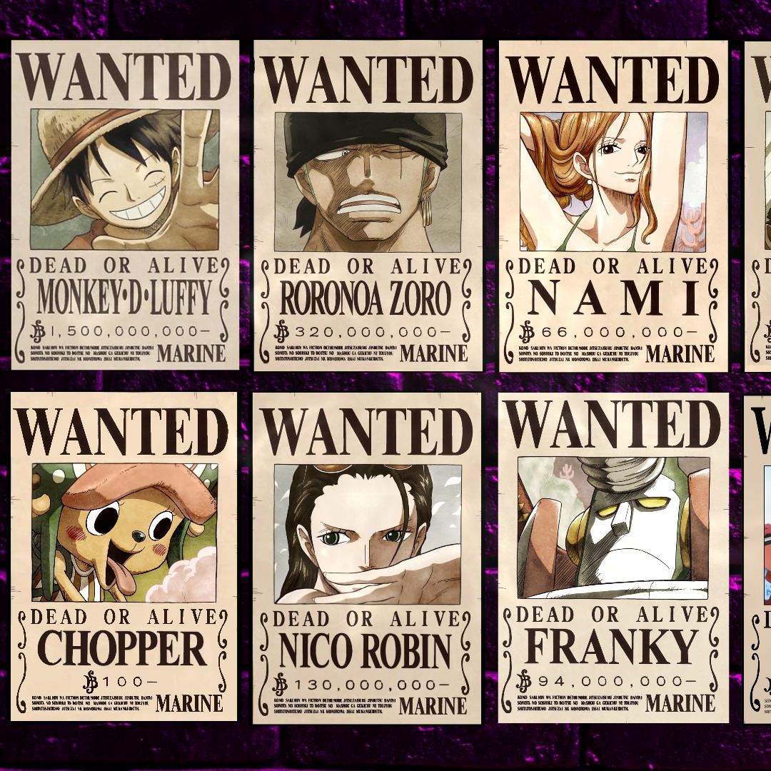 One piece Wanted poster | Wallpapers HDV