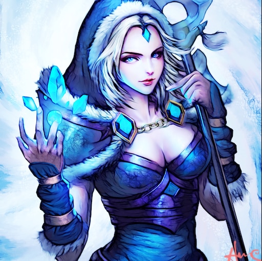 Crystal maiden dota by фото 91