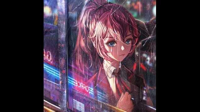 Steam Workshop::SAMPLE wallpaper anime { RAIN GIRL } by RTN