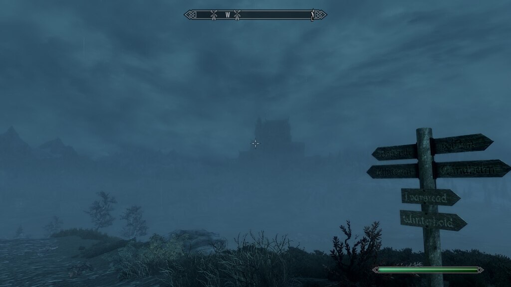 Steam Community Screenshot 大雾中的雪漫城 有种吸血鬼古堡的味儿