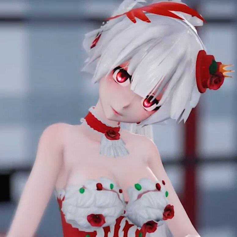 【ＭＭＤ】HAKU 弱音ハク - Good Nght Kiss R-18