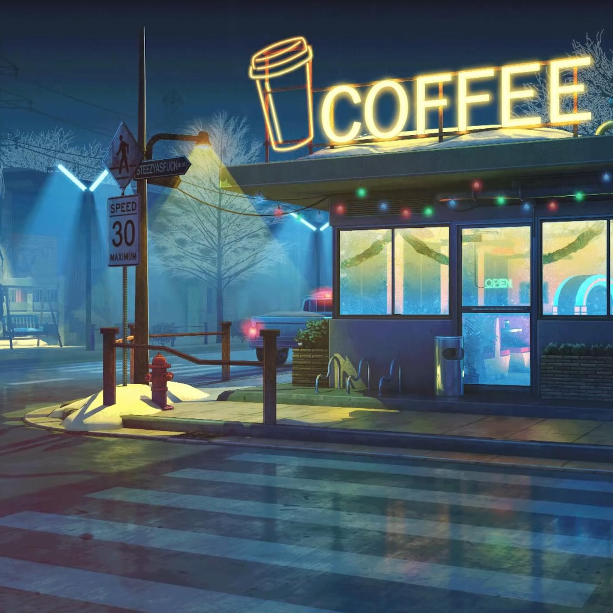 Winter coffee vibes