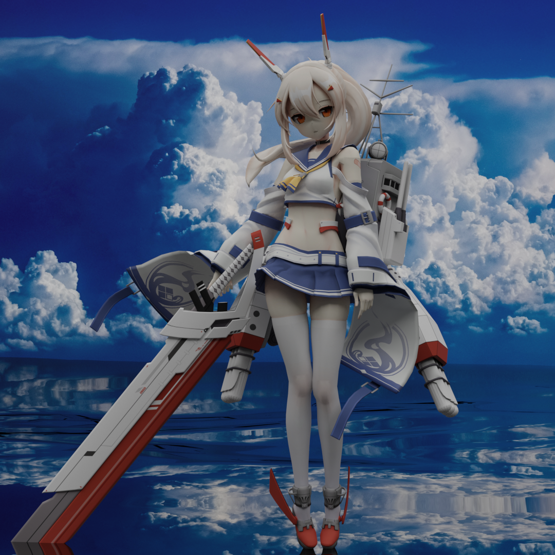 Steam Workshop Ijn Ayanami Azur Lane Crosswave