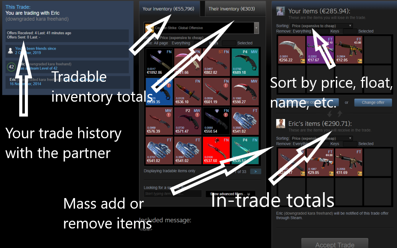 CSGO Trader - Steam Trading Enhancer Extension