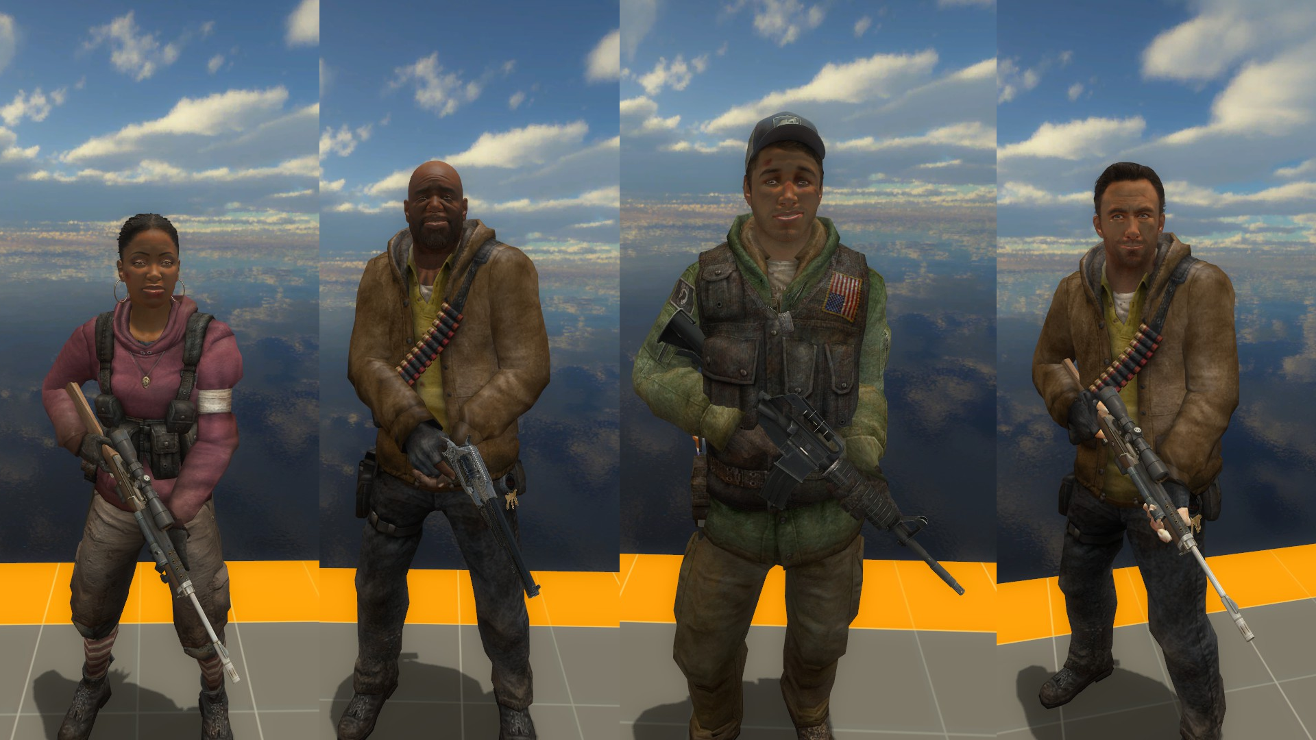 Steam Workshop Trs Outfits For L4d2 Survivors Collection Outdated