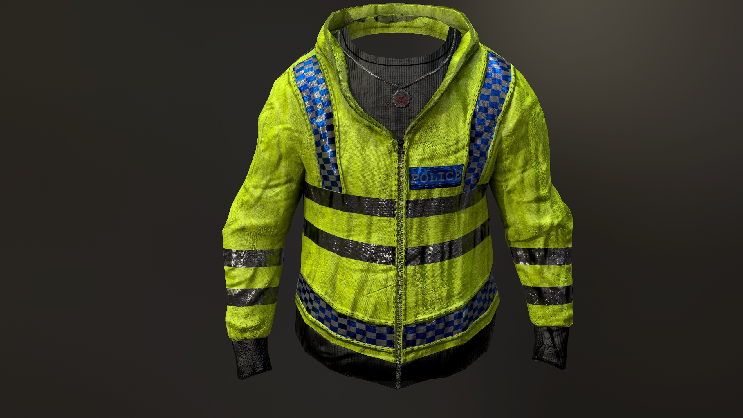 Yellow Police Jacket screenshot 1