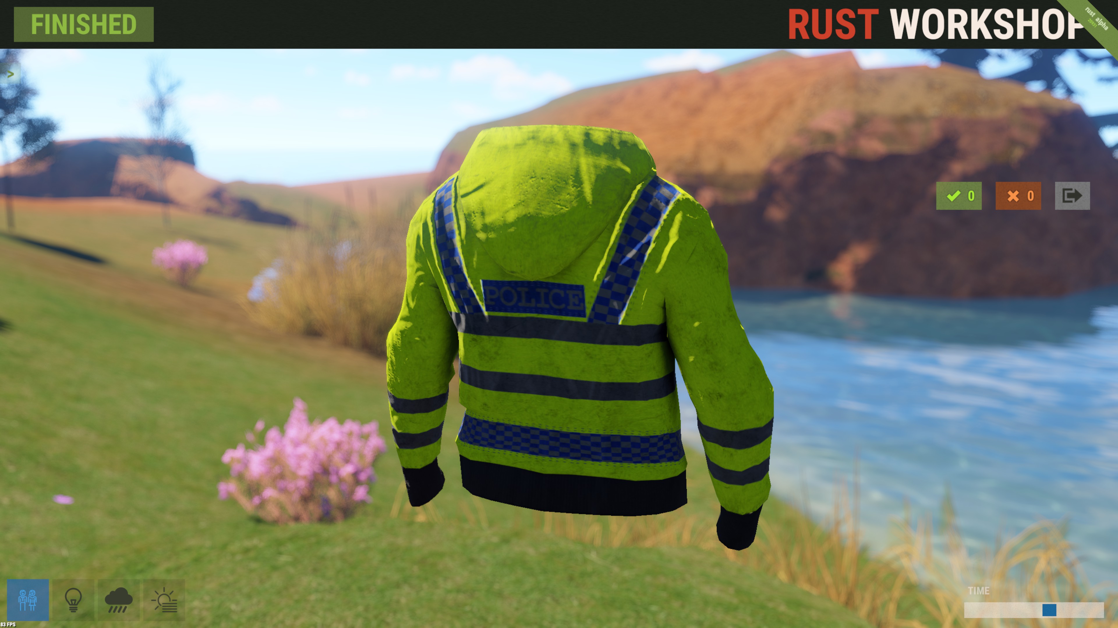 Yellow Police Jacket thumbnail 5