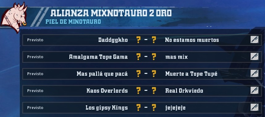 Liga Alianza Mixnotauro 2 - División Cuerno de Oro / Jornada 3 - hasta el domingo 2 de junio - Página 2 09370FF55B0C1FD9736C936E37D92D82AE98FB82