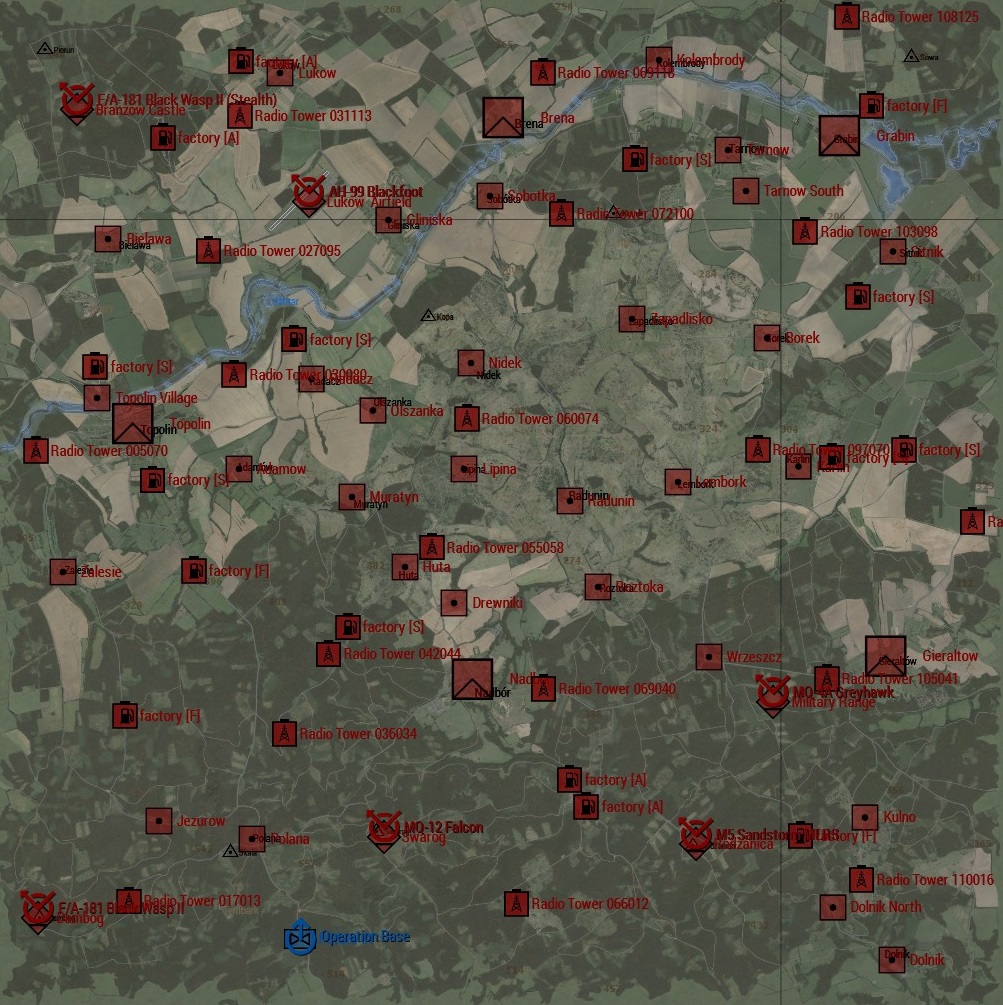 Ливония карта dayz военки