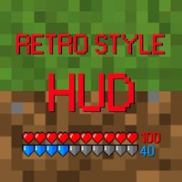 Hud] Hot bar Minecraft Christmas 1.1 / Health Bars