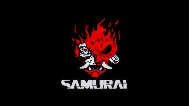 Steam Workshop::[2K] Digital-style Samurai logo - Cyberpunk 2077