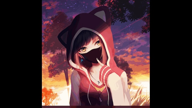 Steam Workshop::Sunset Anime girl