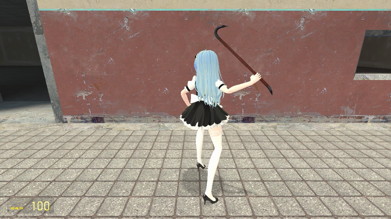 miku maid dress