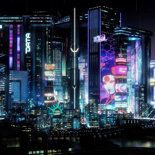 Steam Workshop::Cyberpunk 2077 - Night City UltraWide Wallpaper