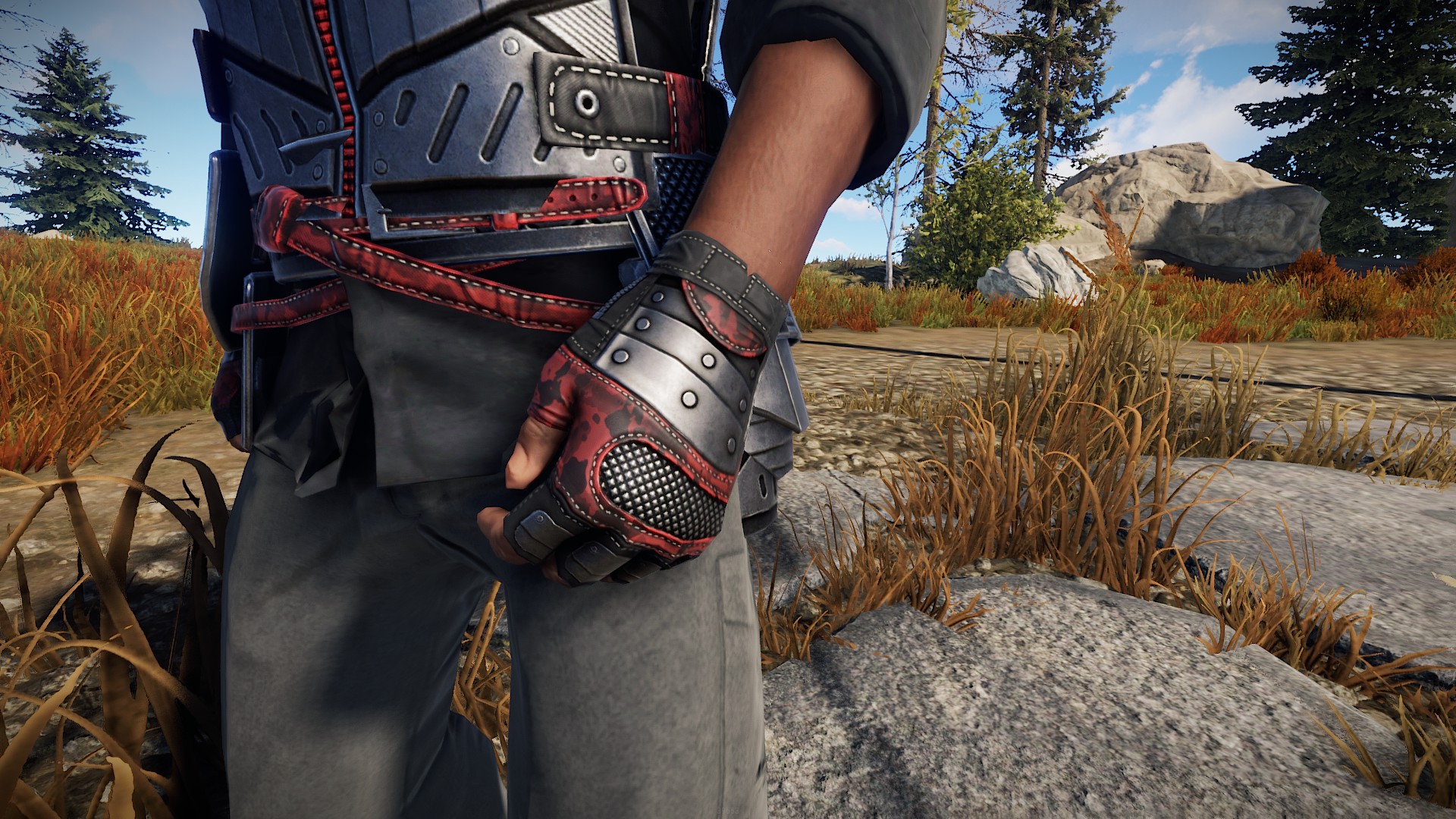Tactical Leather Gloves thumbnail 8