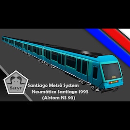 Steam Workshop::Alstom NS 93 (6) - Metrô Santiago