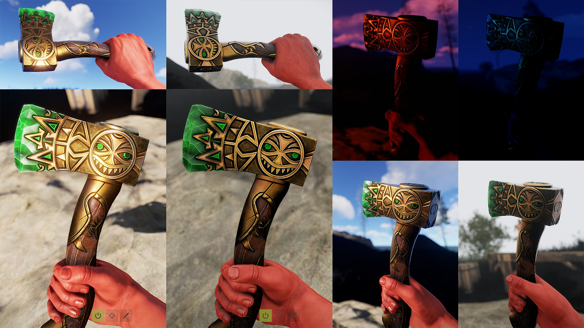 Emerald Relic Hatchet screenshot 1