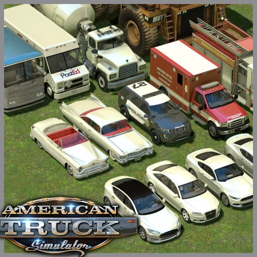 Steam Workshop simfphys American Truck Simulator AI Vehicles