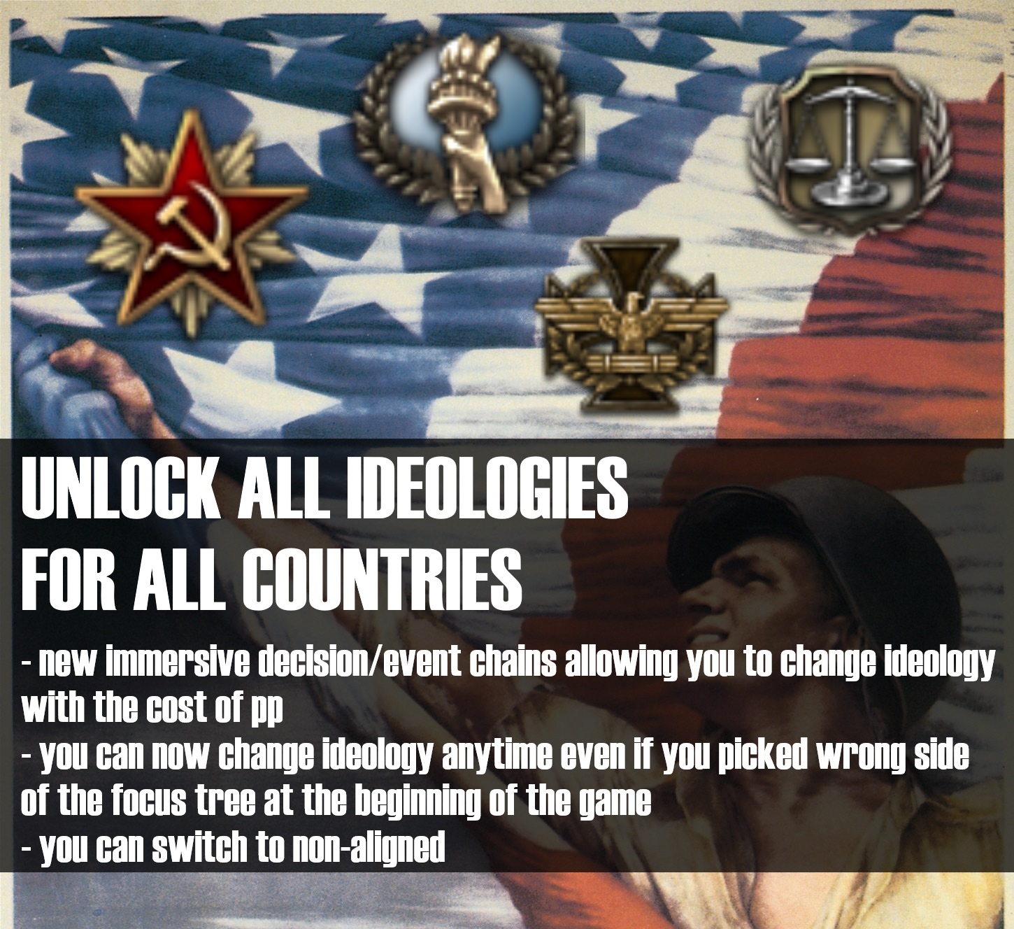 hearts of iron 4 change ideology cheat