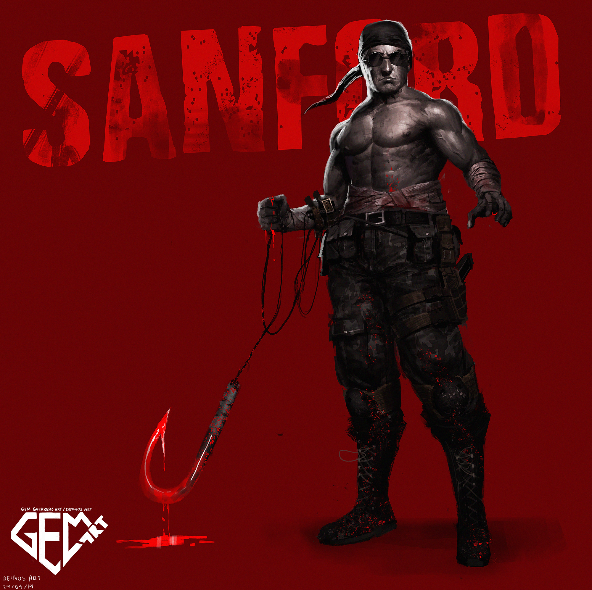 Картинка деймоса из madness combat