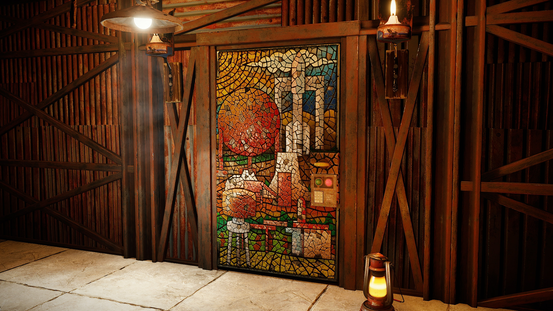 Mosaic Door thumbnail 6