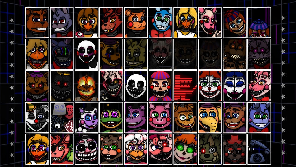 Which NPC would you like to play as in FNAF World : r/fivenightsatfreddys