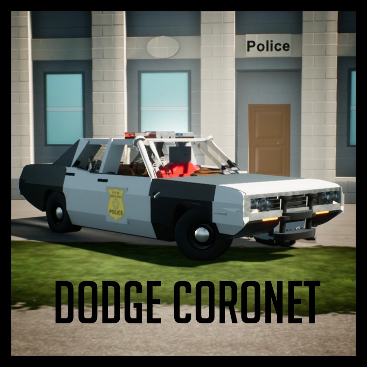 Dodge coronet police pursuit