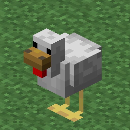 Minecraft Chicken Resemble | Minecraft Fan Makes Game Models of Real ...