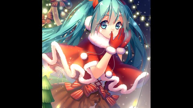 Steam Workshop Miku Christmas Anime Wallpaper Christmas Countdown