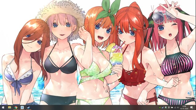 Quintuplets in Swimsuits, Ichika & Nino & Miku & Yotsuba & Itsuki (5HY