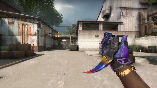 Steam gut knife marble fade фото 22