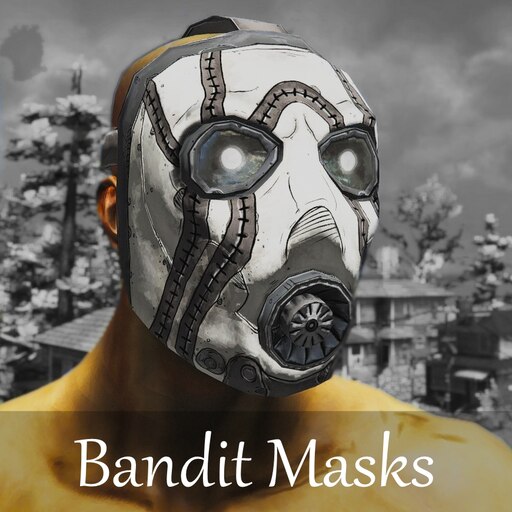 Borderlands-3 Psycho Bandit Mask
