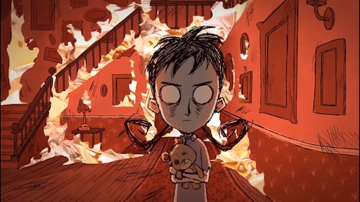 Dont le. Дон Уиллоу. Уиллоу don't Starve. Don t Starve и Уиллоу. Уиллоу don't Starve арт.