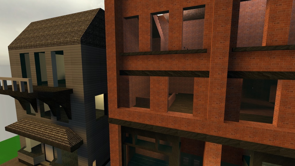 Steam Community Screenshot The Textures Look Great And Photorealistic But The Geometry Still Looks Like Roblox - roblox building textures