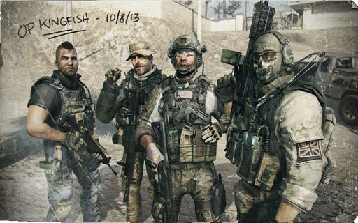 Капитан прайс из Call of Duty Modern Warfare