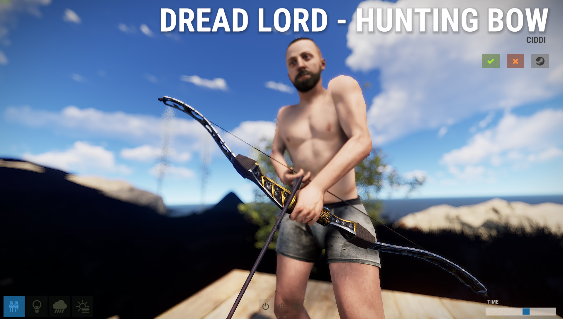 Dread Lord Hunting Bow thumbnail 3
