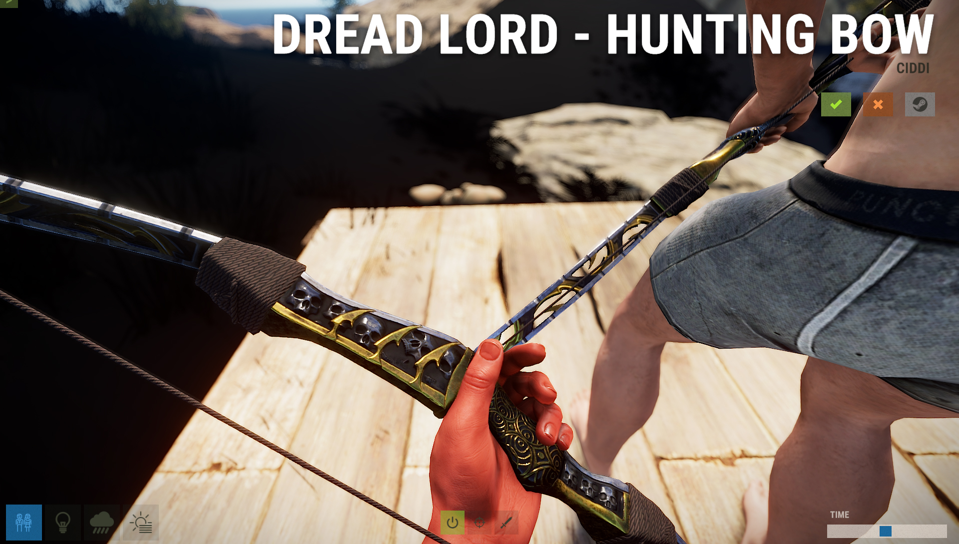 Dread Lord Hunting Bow thumbnail 2