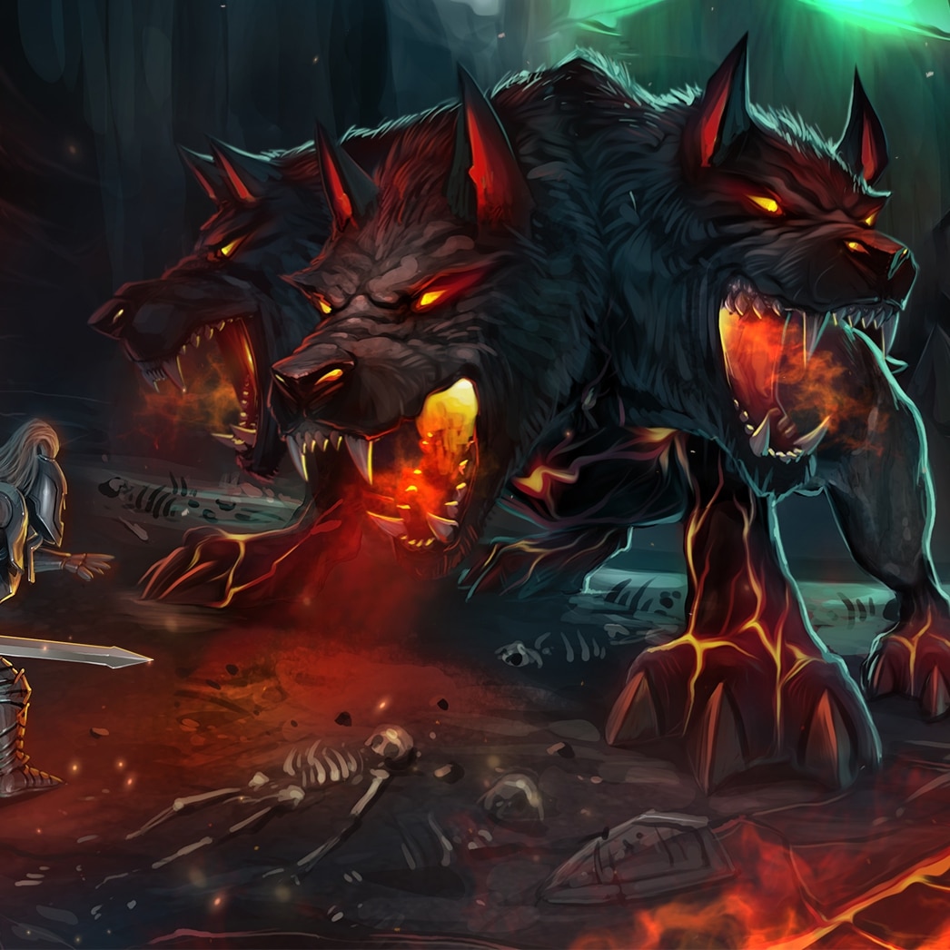 OSRS Cerberus Animated Background [Oldschool Runescape] OSRS Cerb ...