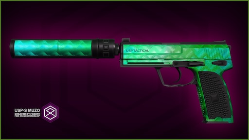 Third version of USP-S NACRE named MUZO Full collection here: https://steam...