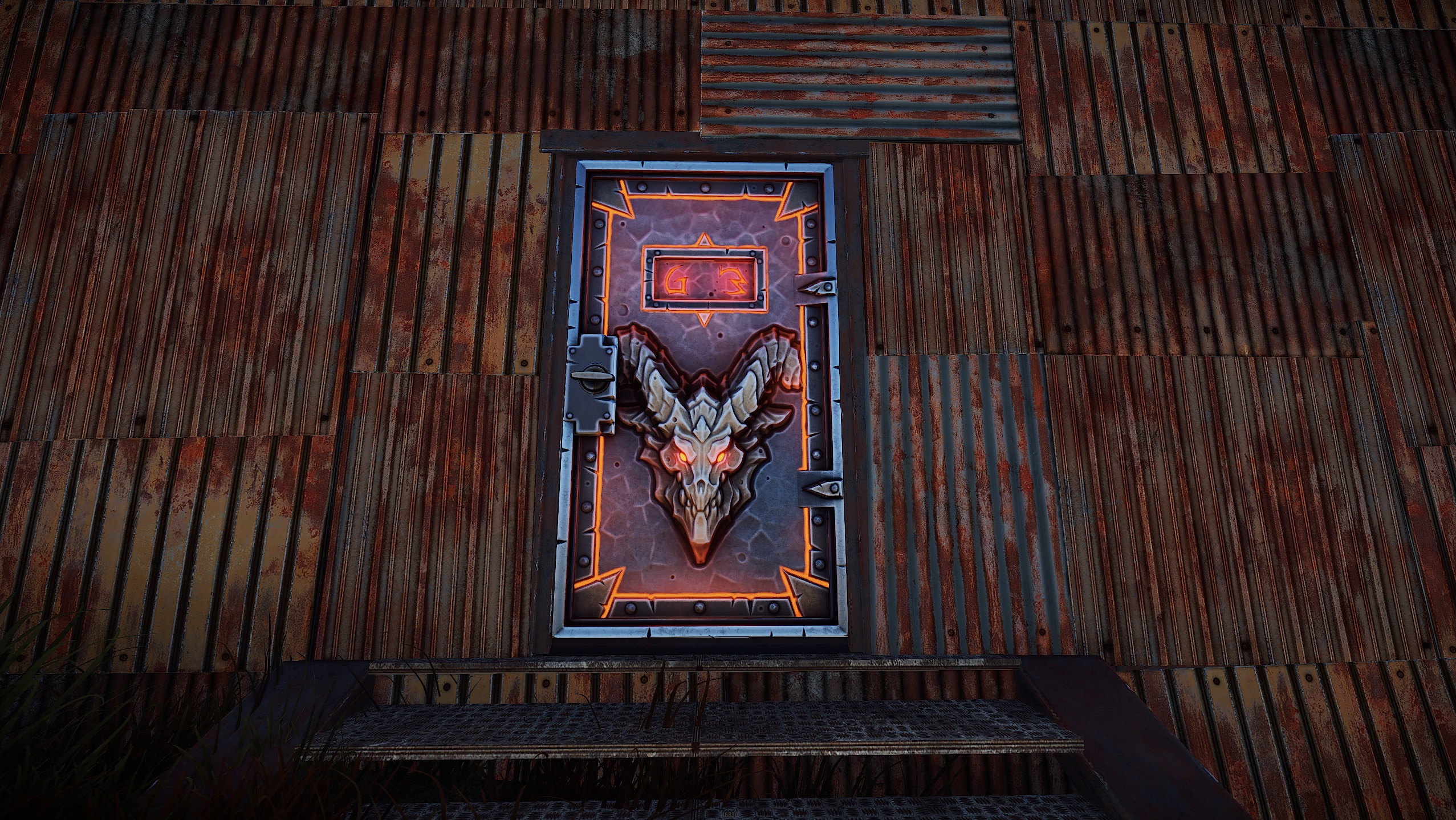 Molten Visage Armored Door thumbnail 5