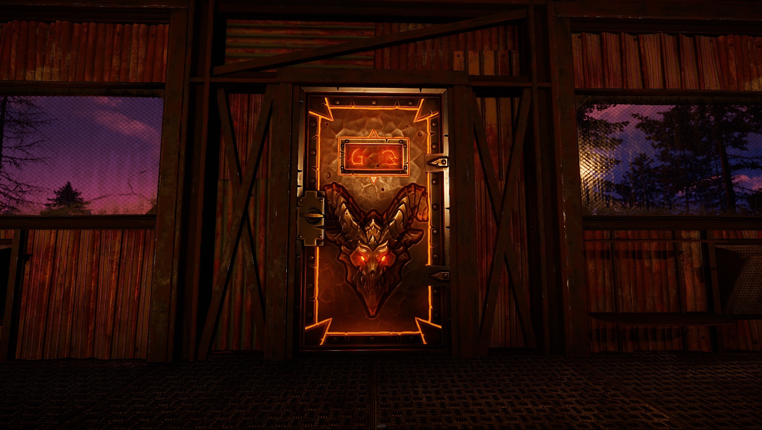 Molten Visage Armored Door thumbnail 6