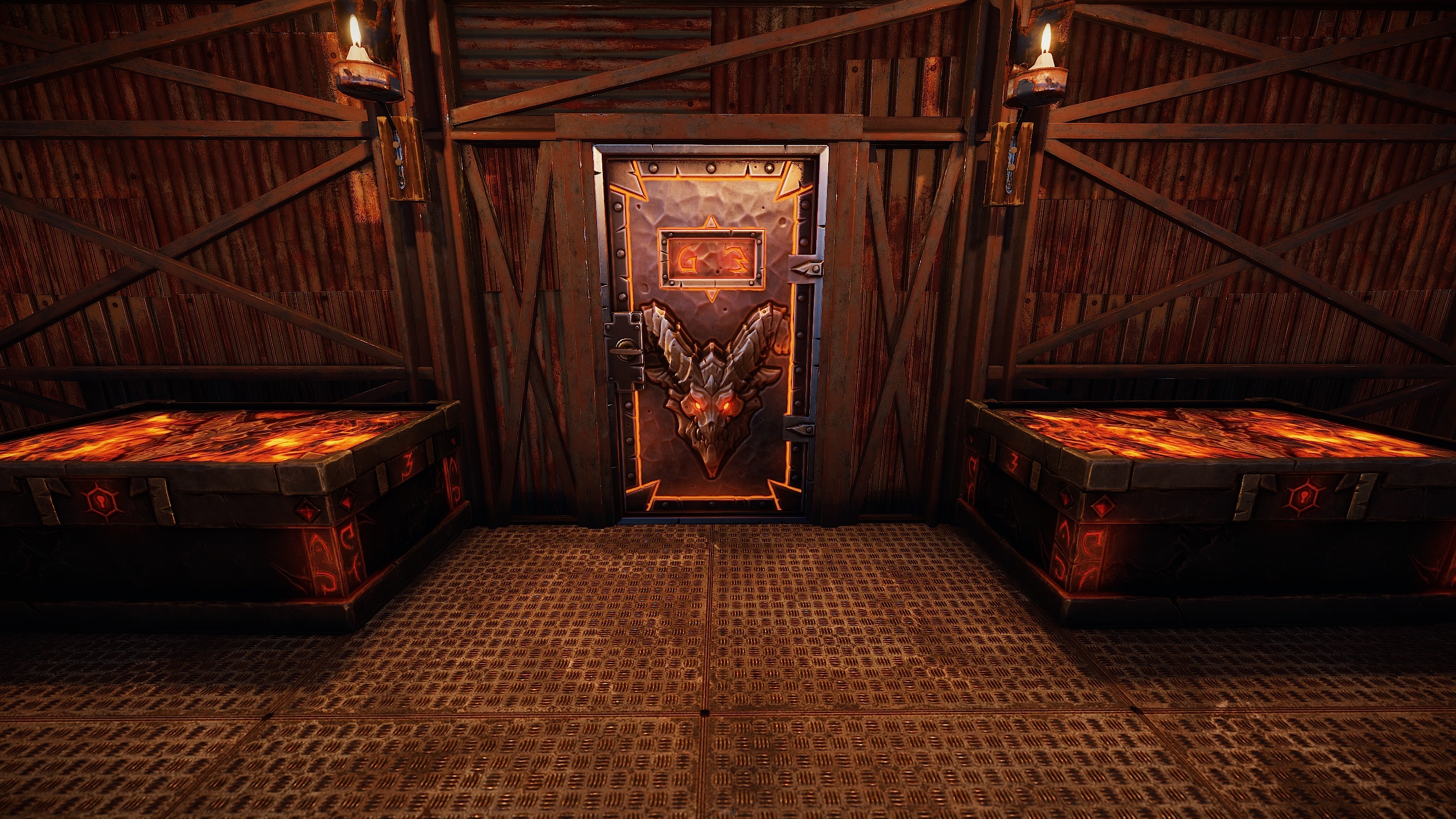 Molten Visage Armored Door thumbnail 7