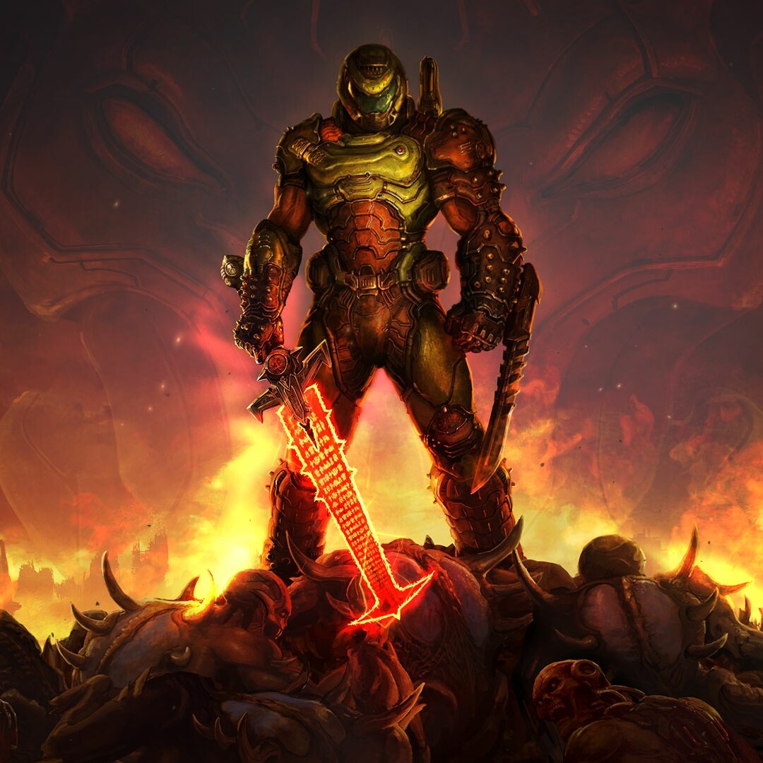 DOOM Eternal - Doomguy Wallpaper