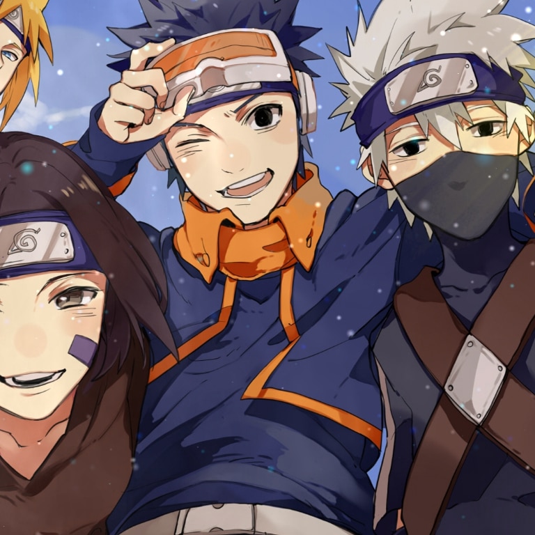 NARUTO KAKASHİ RİN OBİTO MİNATO