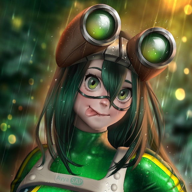 Tsuyu Asui X  Ray  18  NSFW SFW Wallpaper  Engine  