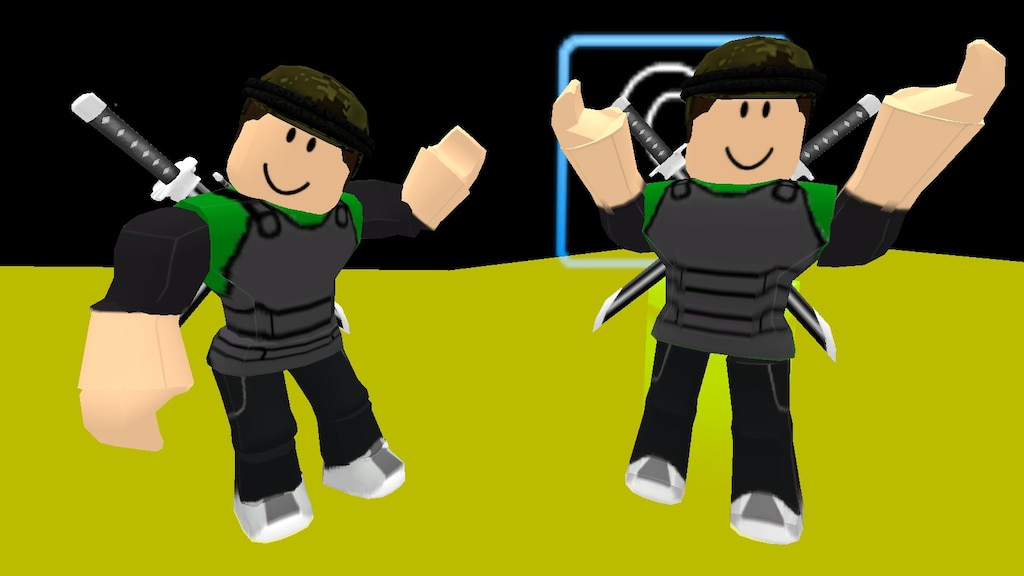 Steam Community Screenshot My Roblox Character 22hunter On The Right Is R15 And On The Left Is R6 - r15 vs r6 roblox