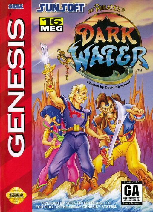 The pirates of store dark water snes