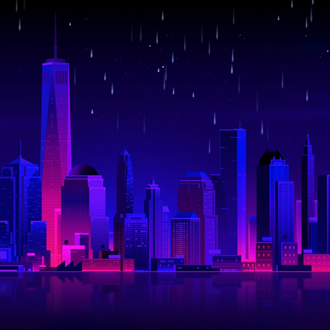 Neon city | Wallpapers HDV