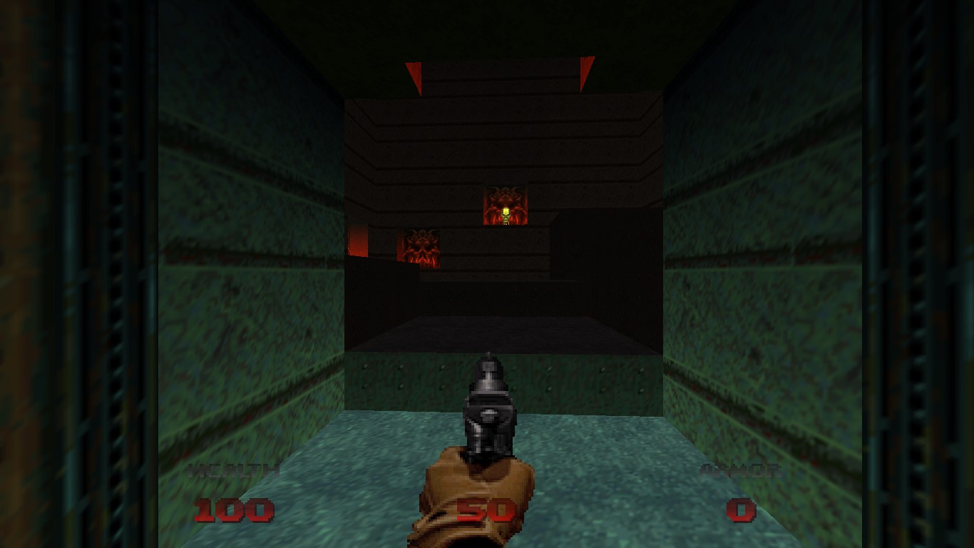 Проходим уровень HECTIC в Doom 64