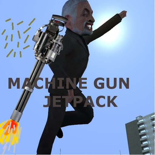 Jetpack com Miniguns v1.2 - MixMods